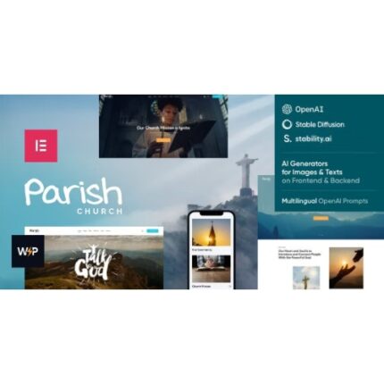 Parish – Church, Religion & Charity WordPress Theme
