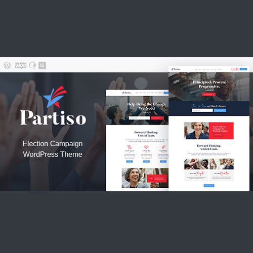 Partiso.jpg Partiso | Political WordPress Theme for Party & Candidate - Image 1