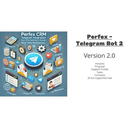 Perfex-CRM-and-TelegramBot-Notification-Module.jpg Perfex CRM and TelegramBot Notification Module - Image 1