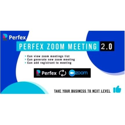 Perfex Zoom Meeting Module
