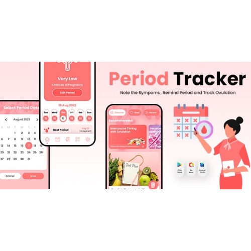Period-Tracker-Clue-Period-My-Calendar-Ovulation-Tracker-Fertilo-Period-Health-Tracker.jpg Period Tracker – Clue Period – My Calendar – Ovulation Tracker – Fertilo Period – Health Tracker - Image 1