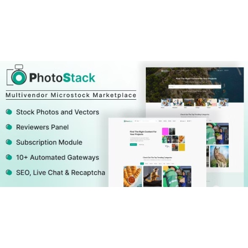 PhotoStack-Multivendor-Microstock-Marketplace.jpg PhotoStack – Multivendor Microstock Marketplace - Image 1