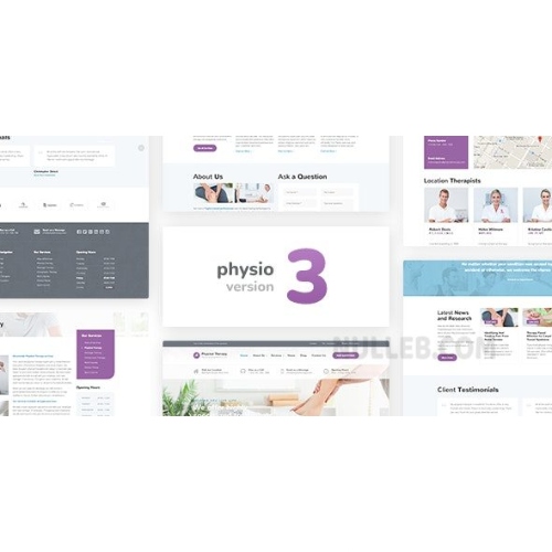 Physio-Physical-Therapy-Medical-Clinic-WP-Theme.jpg Physio – Physical Therapy & Medical Clinic WP Theme - Image 1