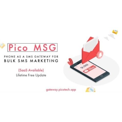 PicoMSG – Phone As an SMS Gateway For Bulk SMS Marketing