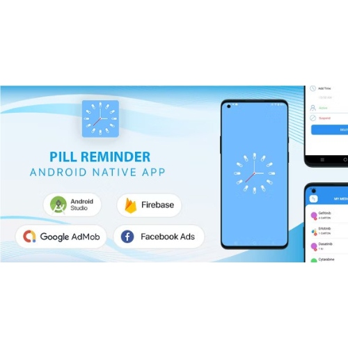 Pill-Reminder-Android-Native-App.jpg Pill Reminder – Android Native App - Image 1