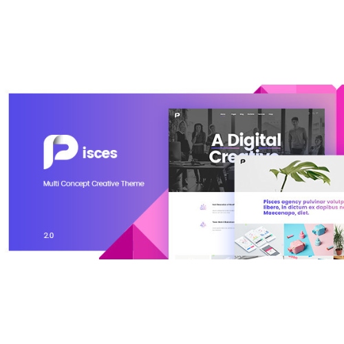 Pisces-Multi-Concept-Creative-Theme.jpg Pisces – Multi Concept Creative Theme - Image 1