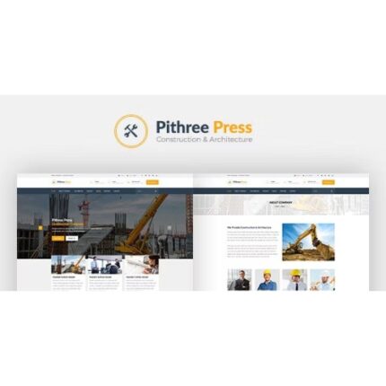 Pithree – Construction & Building WordPress Theme