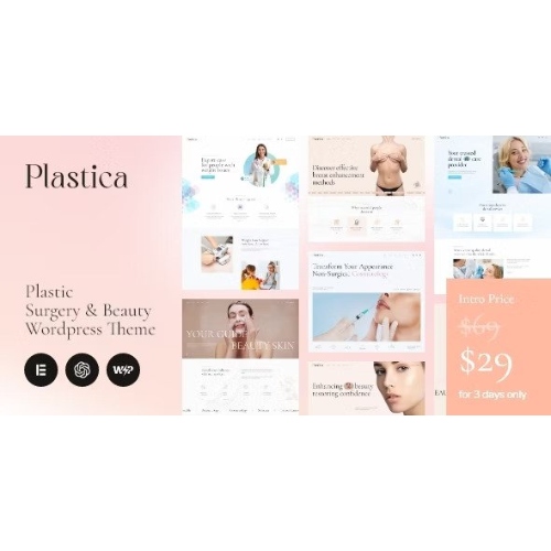 Plastica-Plastic-Surgery-Beauty-WordPress-Theme.jpg Plastica – Plastic Surgery & Beauty WordPress Theme - Image 1
