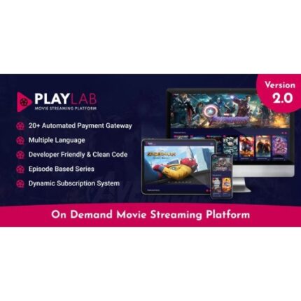 PlayLab – On Demand Movie Streaming Platform
