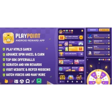 PlayPoint Android App with Admin Panel