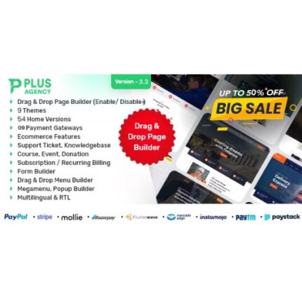 PlusAgency – Multipurpose Website CMS / Business CMS