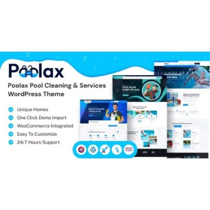 Poolax – Pool Cleaning & Services WordPress Theme