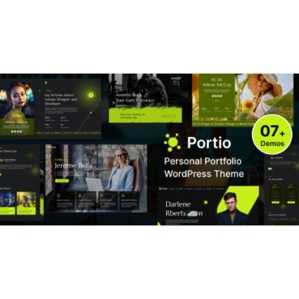 Portio – Personal Portfolio Resume WordPress Theme
