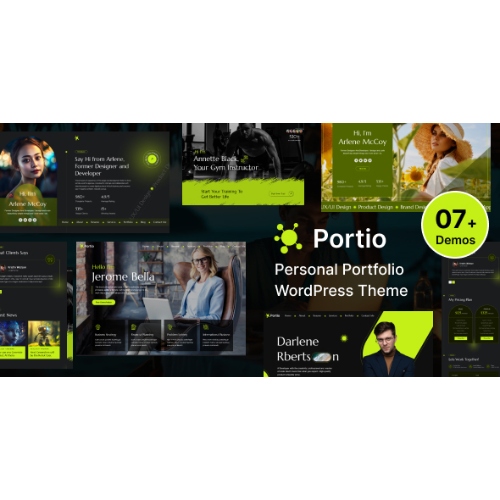 Portio-Personal-Portfolio-Resume-WordPress-Theme.jpg Portio – Personal Portfolio Resume WordPress Theme - Image 1