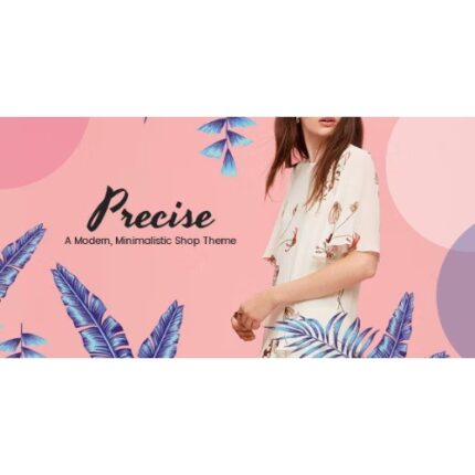 Precise – A Modern, Minimalistic Shop Theme