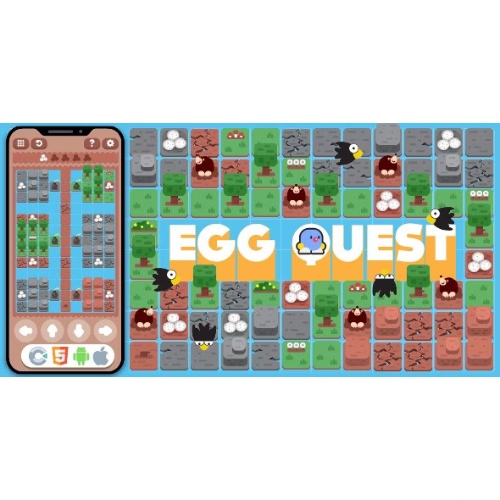 Premium-Game-EggQuest-HTML5-Construct-3.jpg Premium Game – EggQuest HTML5 , Construct 3 - Image 1