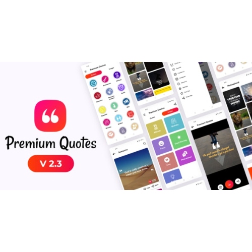 Premium-Quotes-Quotes-App-With-Admin-Panel-Admob-and-Applovin-Ads-Nulled.jpg Premium Quotes – Quotes App With Admin Panel, AdMob and FAN Ads - Image 1
