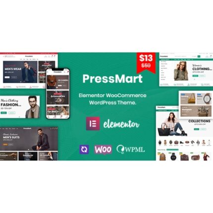 PressMart – Modern Elementor WooCommerce WordPress Theme