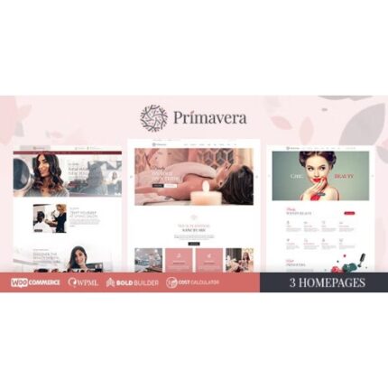 Primavera – Beauty Salon & Hairdresser WordPress Theme