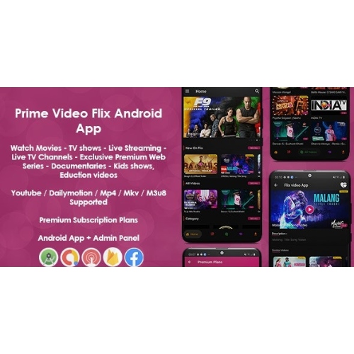 Prime-Video-Flix-App-Nulled.jpg Prime Video Flix App: Movies – Shows – Live Streaming – TV – Web Series – Premium Subscription Plan - Image 1