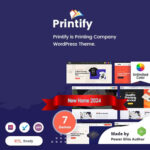 Printify – Printing Company WordPress Theme + RTL