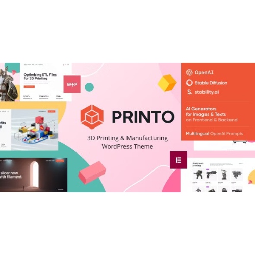 Printo-3D-Printing-Manufacturing-WordPress-Theme.jpg Printo – 3D Printing & Manufacturing WordPress Theme - Image 1