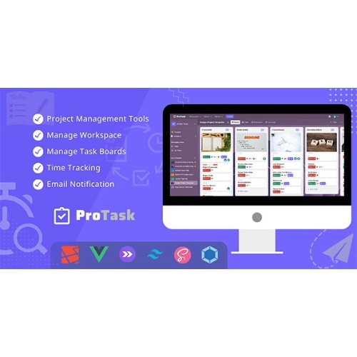 ProTask-A-teamwork-project-management-tool-including-time-tracking.jpg ProTask – A teamwork project management tool including time tracking - Image 1