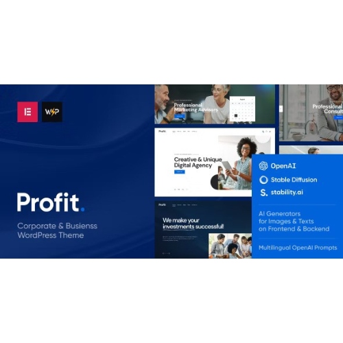 Profit-Business-WordPress-Theme.jpg Profit – Business WordPress Theme - Image 1