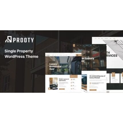 Prooty – Single Property WordPress Theme