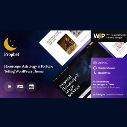 Prophet – Horoscope,Astrology & Fortune Telling WordPress Theme
