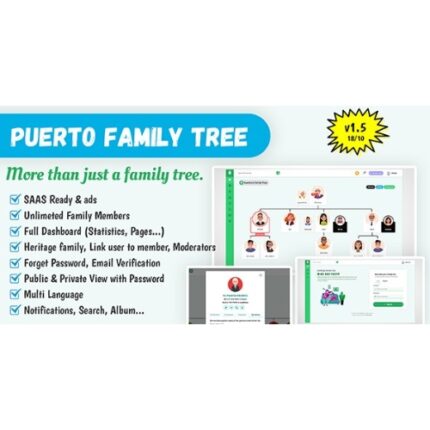 Puerto Family Tree Builder SAAS