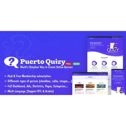 Puerto Quizy – Premium Quiz Builder Script SAAS