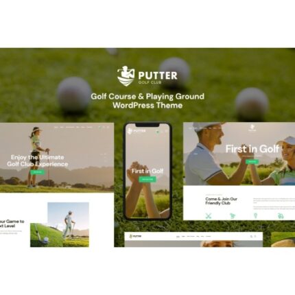 Putter – Golf Course & Playing Ground WordPress Theme
