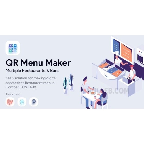 QR-Menu-Maker-SaaS-Contactless-restaurant-menus.jpg QR Menu Maker – SaaS – Contactless qr restaurant menus - Image 1