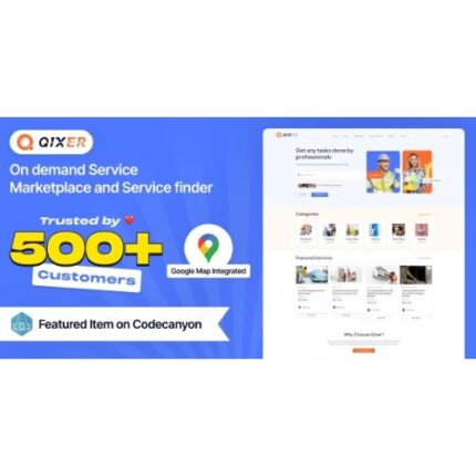 Qixer – Multi-Vendor On demand Handyman Service Marketplace and Service Finder