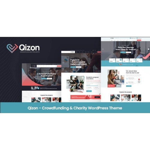 Qizon-Crowdfunding-Charity-WordPress-Theme-Free-Download.jpg Qizon – Crowdfunding & Charity WordPress Theme - Image 1