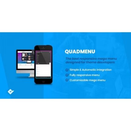 QuadMenu – Themes Developer Mega Menu
