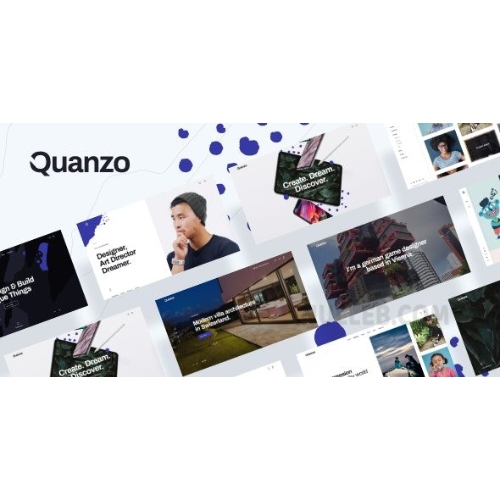 Quanzo-Personal-Portfolio-WordPress-Theme.jpg Quanzo – Personal Portfolio WordPress Theme - Image 1