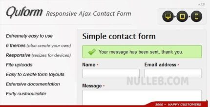 Quform – Responsive Ajax Contact Form