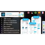 6 App Template| Laundry Booking App| Single Vendor Laundry App| Laundry Ordering App| Quickwash
