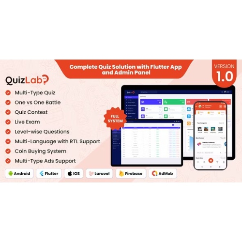 QuizLab-Complete-Quiz-Solution-with-Flutter-App-and-Admin-Panel.jpg QuizLab – Complete Quiz Solution with Flutter App and Admin Panel - Image 1