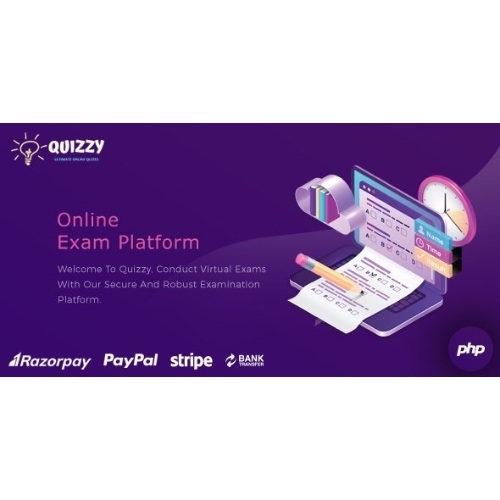 Quizzy-Online-Examination-Platform-System-Nulled-1.jpg Quizzy: Online Examination Platform - Image 1