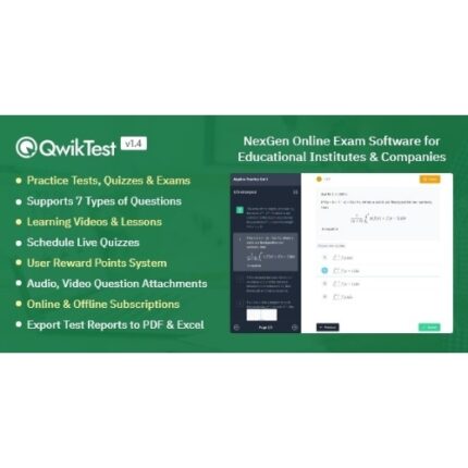 QwikTest – NexGen Online Exam & Quiz Software