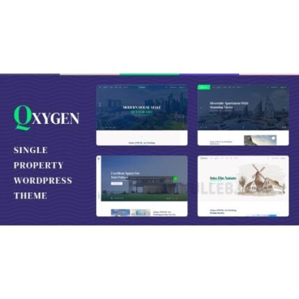Qxygen – Single Property WordPress Theme