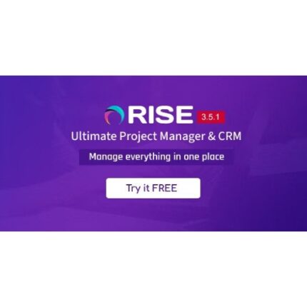 RISE – Ultimate Project Manager & CRM