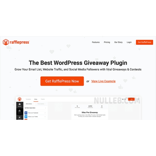 RafflePress.jpg RafflePress Pro – The Best WordPress Giveaway and Contest Plugin - Image 1