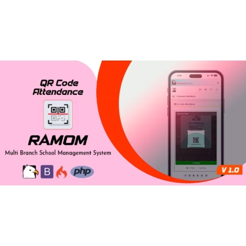 Ramom-School-QR-Code-Attendence-Free-Download-2-1.jpg Ramom School QR Code Attendence - Image 1