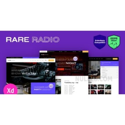 Rare Radio | Music Radio & Podcast WordPress Theme