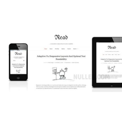 Read WP – Minimalist WordPress Blog Theme