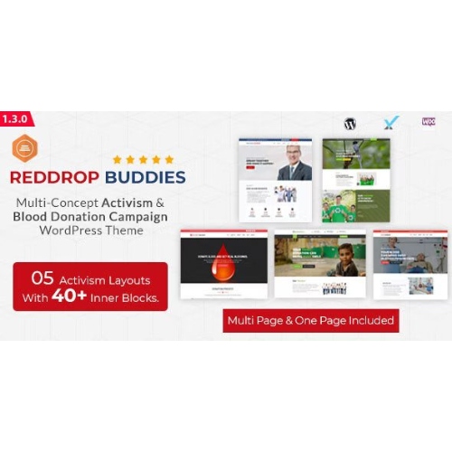 Reddrop-Buddies-E28093-Multi-Concept-Activism-Blood-Donation-Campaign-WordPress-Theme.jpg Reddrop Buddies – Multi-Concept Activism & Blood Donation Campaign WordPress Theme - Image 1